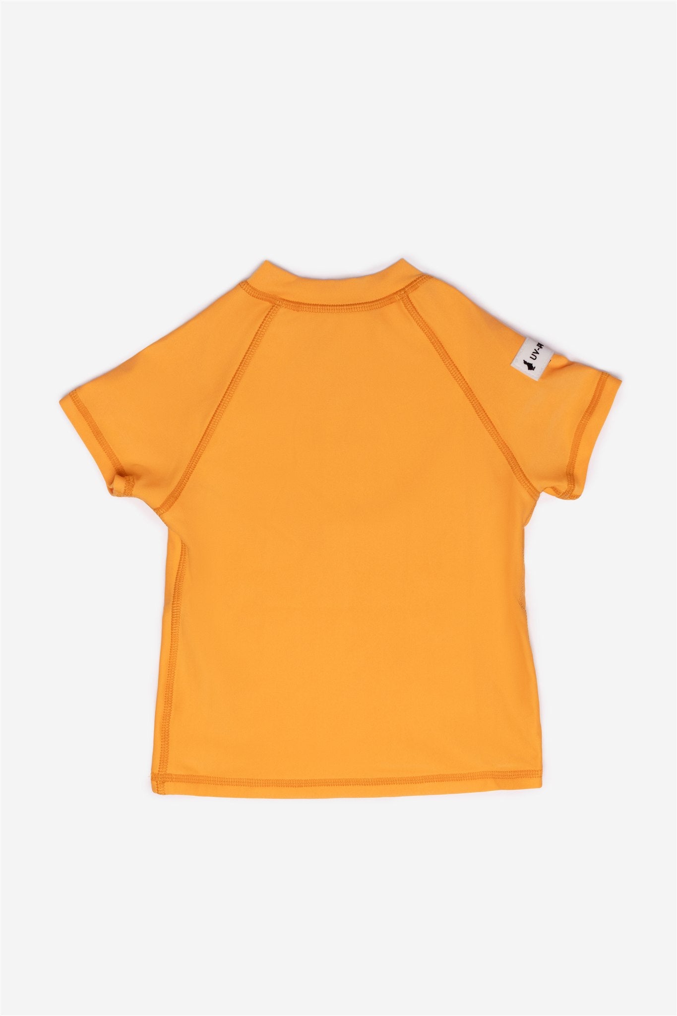 UV-Shirt kurzarm - Orange – Rückansicht – von KINDISCH