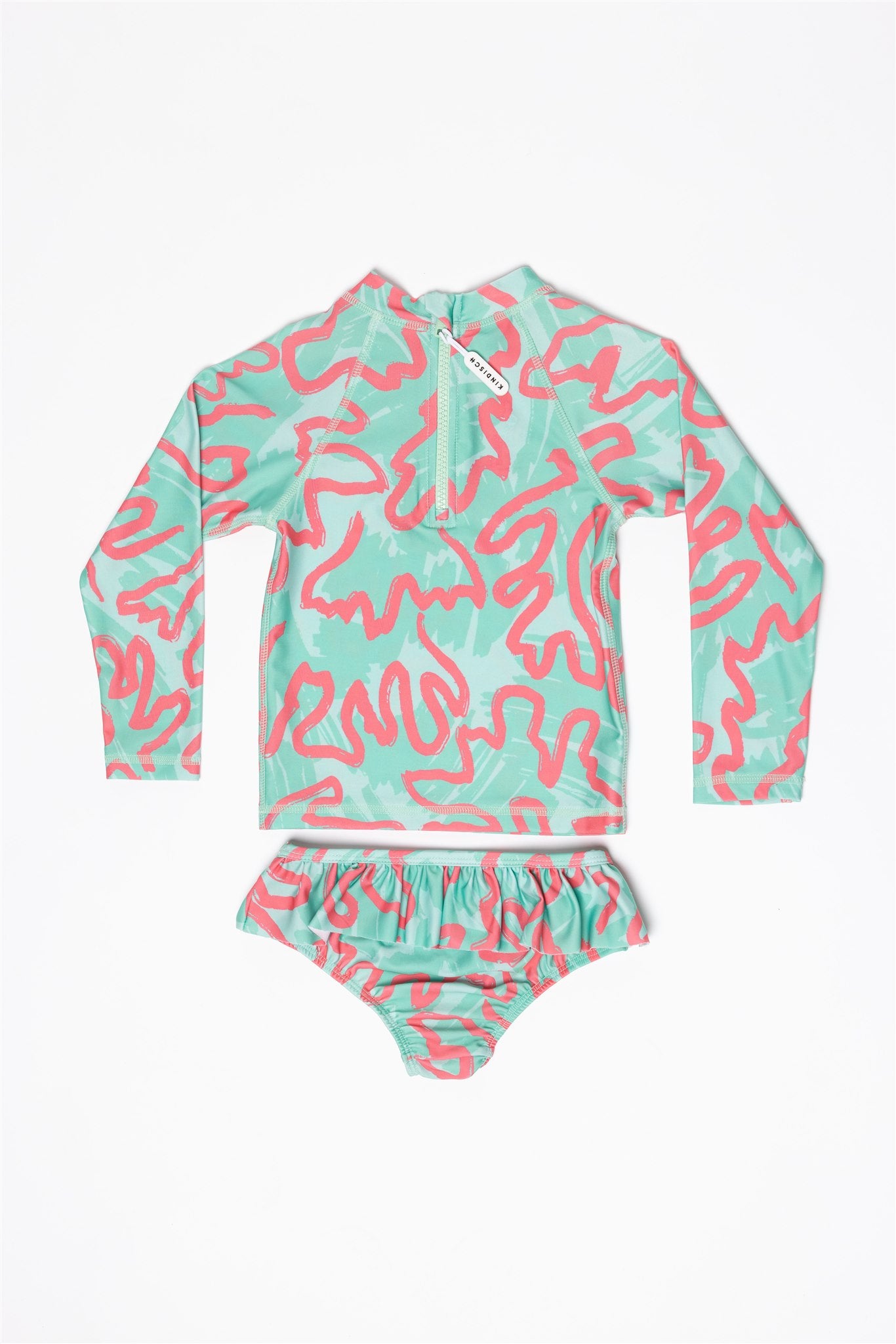 Girls 2-piece - CORAL