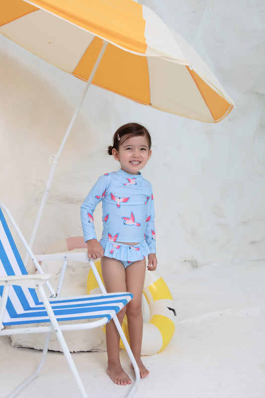 Girls 2-piece - PARROT