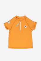 UV-Shirt kurzarm - Orange – Vorderansicht – von KINDISCH