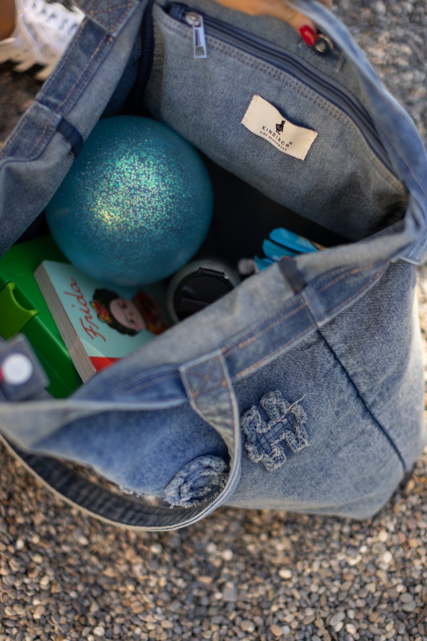 City-Beach Tasche - Denim Look