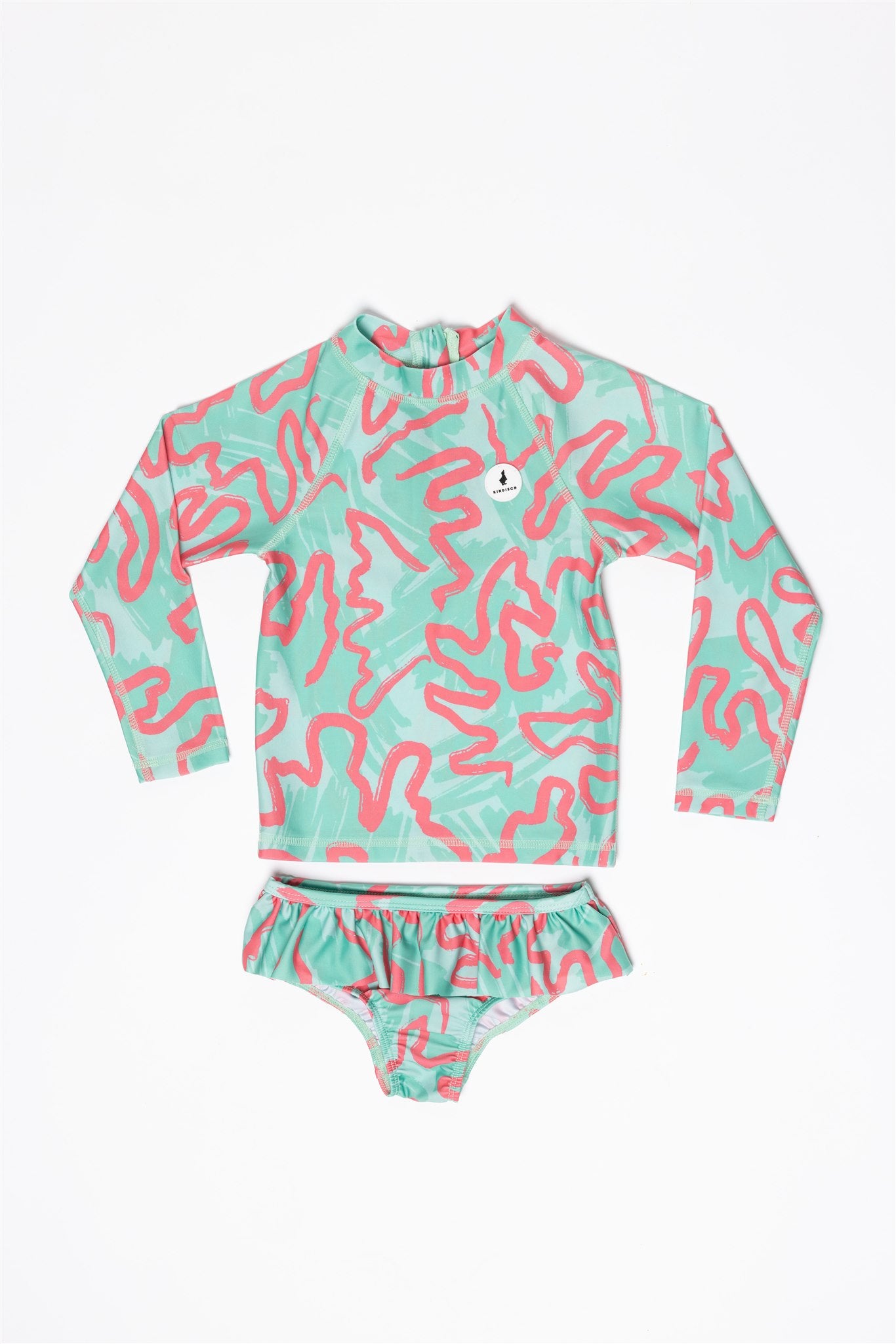 Girls 2-piece - CORAL