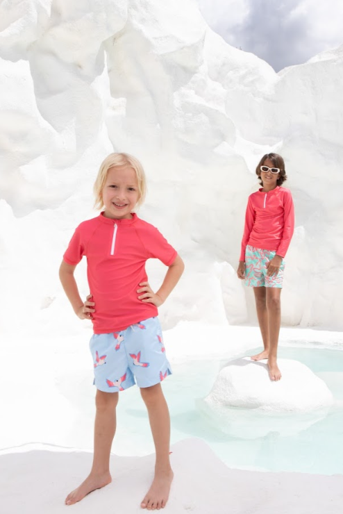 UV-Shirt langarm - Paradise Red